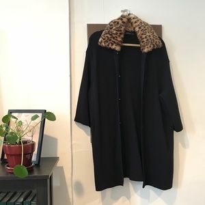 Mid length Navy Coat
